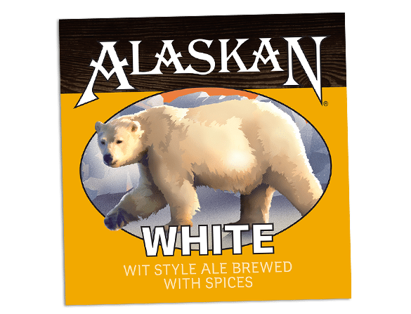 6 Alaskan White Ale Coasters Juneau Alaska Belgian Style Wheat Beer Coriander 