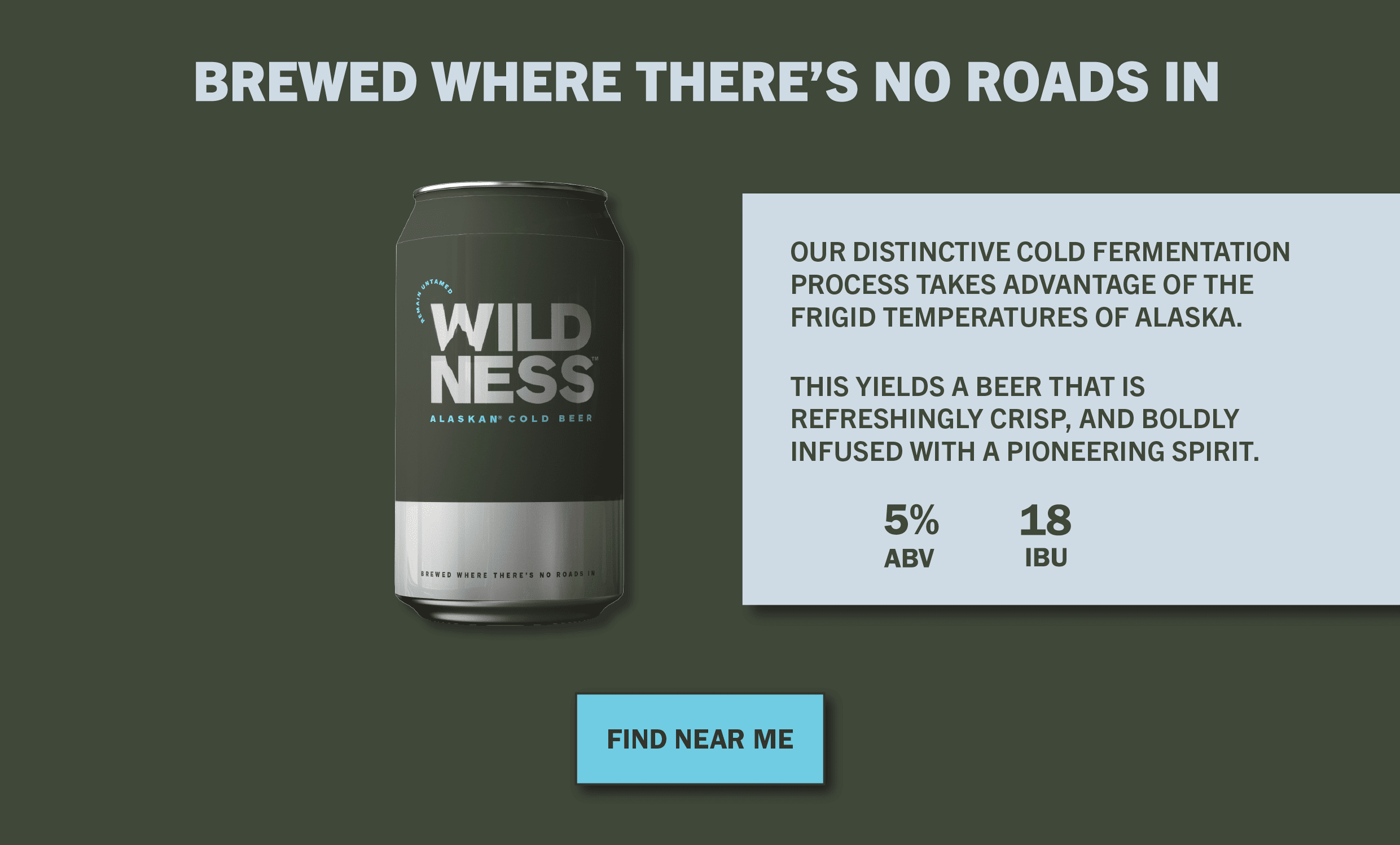 WILDNESS beer by Alaskan Brewing Company