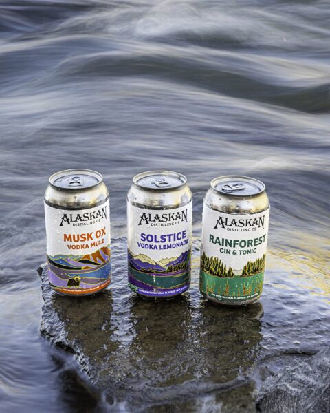 Alaskan Distilling Company Canned Cocktails