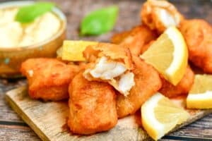 Beer Battered Fish with Alaskan Amber Ale